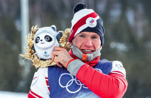 Один из главных героев Игр – российский лыжник Александр Большунов, выигравший три золотых медали Один из главных героев Игр – российский лыжник Александр Большунов, выигравший три золотых медали