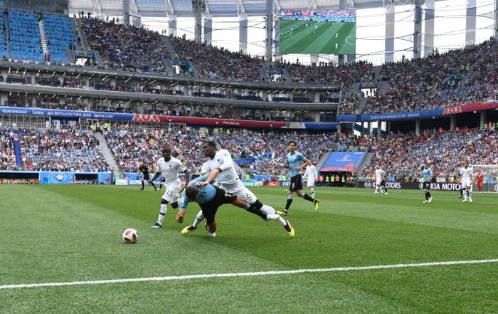 Матч Уругвай – Франция на «Самара Арене»