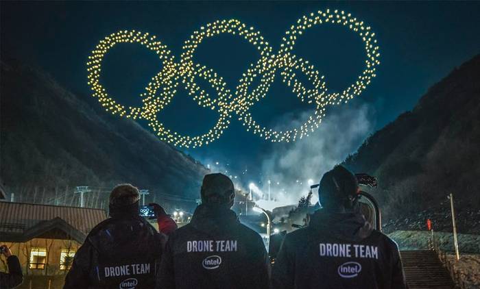 Одним из самых обсуждаемых моментов Олимпиады-2018 стало шоу дронов компании Intel