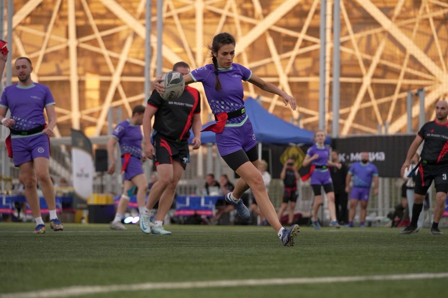 Бизнес-лига «Матч ТВ» по тэг-регби впервые прошла в Волгограде