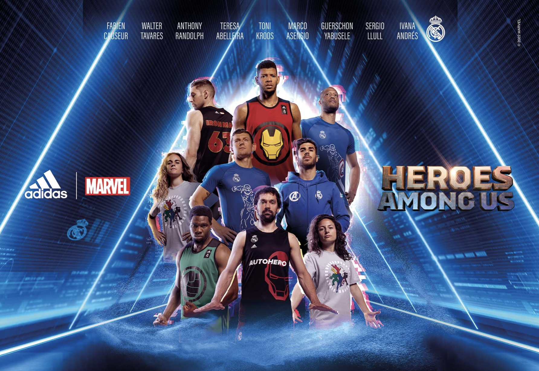 «Реал» и Marvel представили совместную линейку одежды