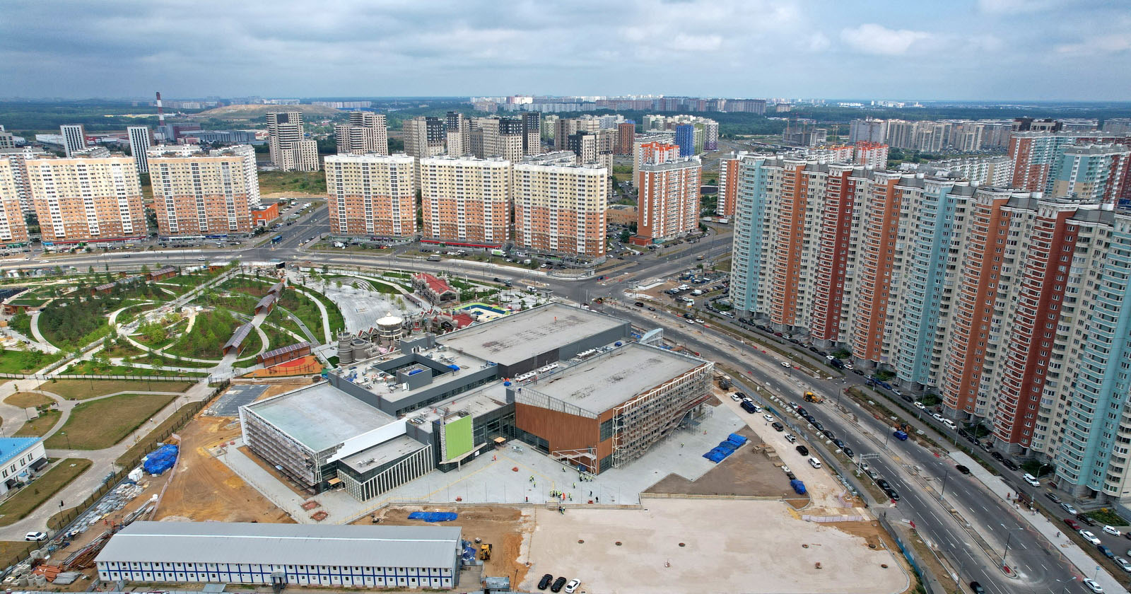 Дворец спорта в Некрасовке введут в начале 2023 года