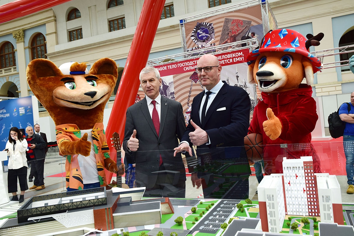 В первый день форум «Мы вместе. Спорт» посетили более двух тысяч человек