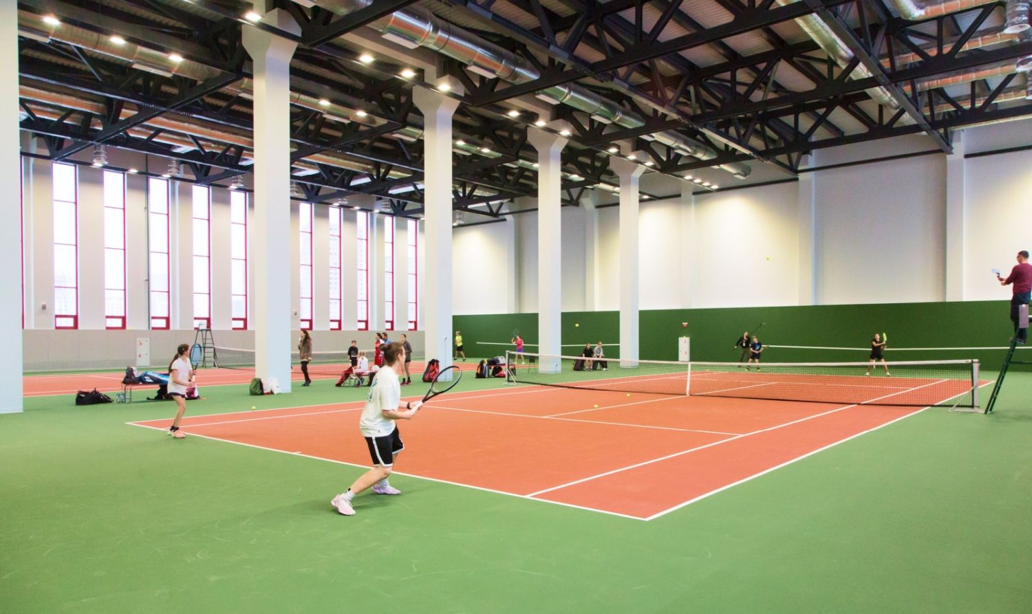 Теннисный центр у стадиона «Спартак» ввели в эксплуатацию