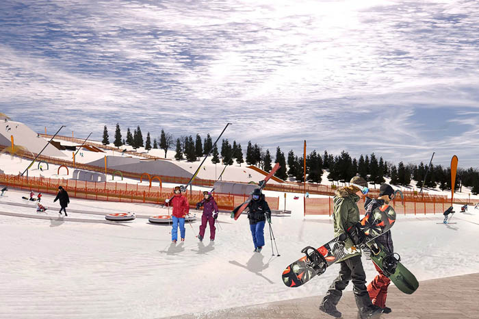 Завершается подготовка проекта горнолыжного холма пространства «Притяжение» в Магнитогорске