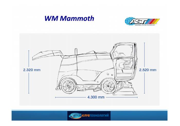 Презентация нового ледоуборочного комбайна W.M. Mammoth Electric