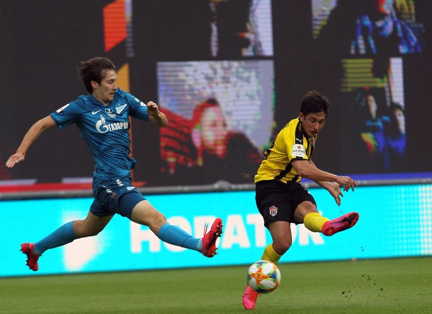 Взгляд из будущего. Светодиодные экраны сделали финал Кубка России ближе к болельщикам