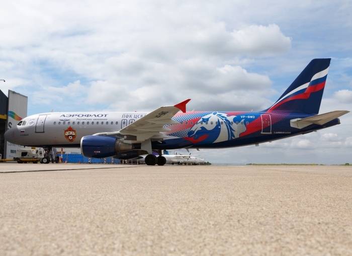 «Аэрофлот» продлил партнерское соглашение с футбольным ЦСКА