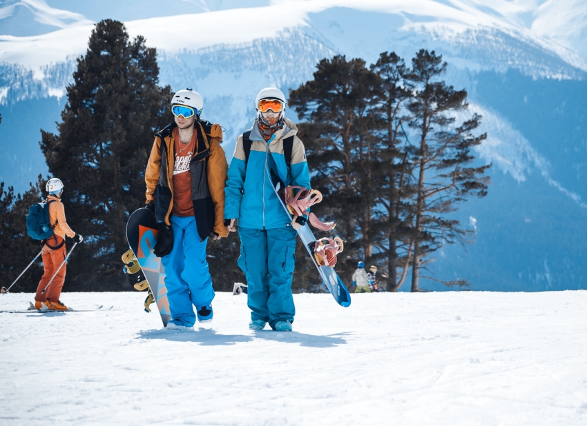 Гадание на горных лыжах