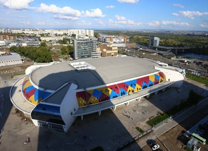 В Красноярске открылась «Кристалл Арена»