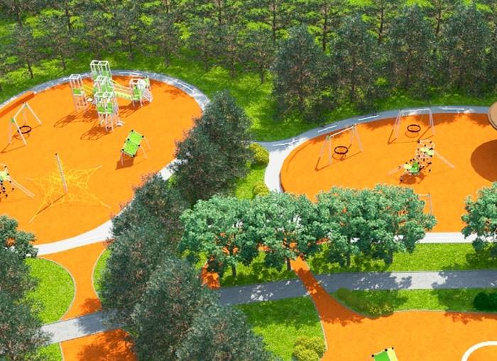 В московском парке 50-летия Октября появится спортивный кластер