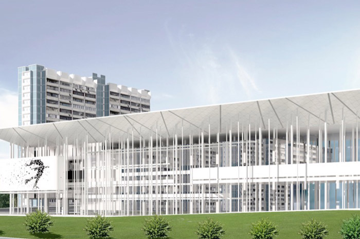 Строительство ледового дворца Этери Тутберидзе могут завершить досрочно в 2023 году