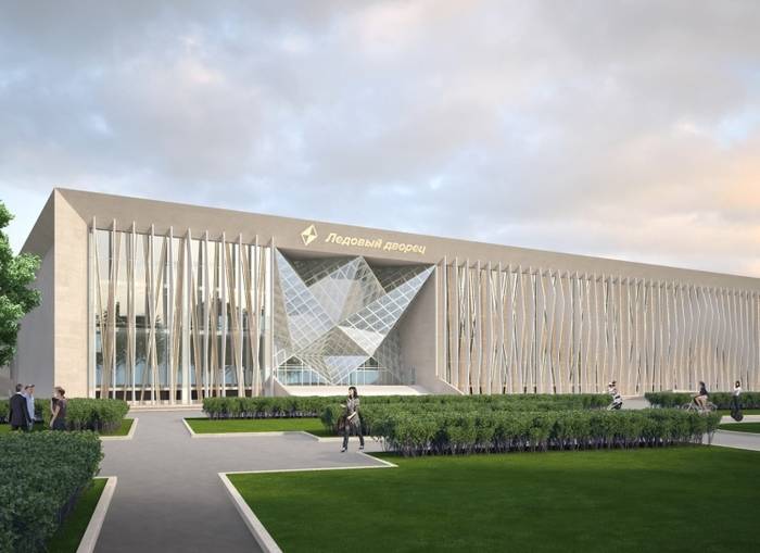 Летом в Лужниках начнется строительство ледового дворца