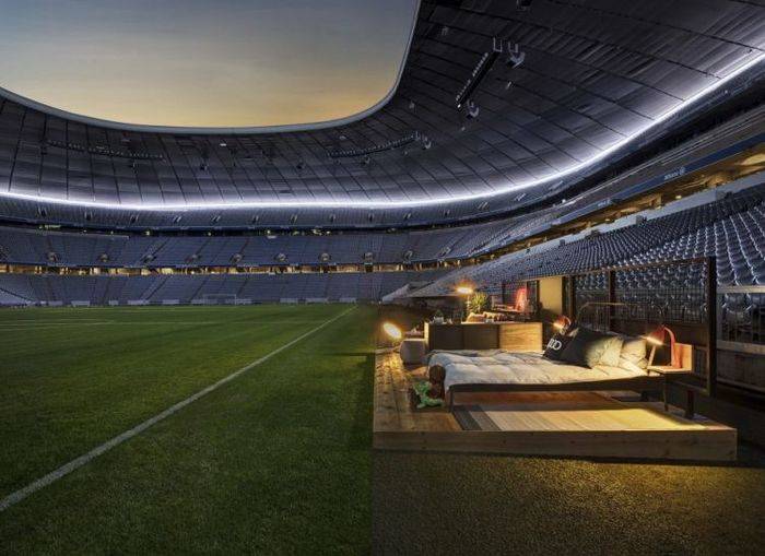 Ночевка на арене