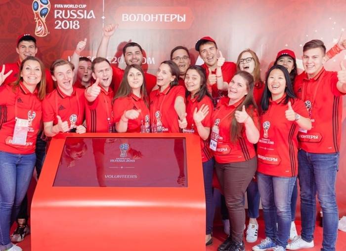 На чемпионате мира в России будут работать 17 тыс. волонтеров из 112 стран