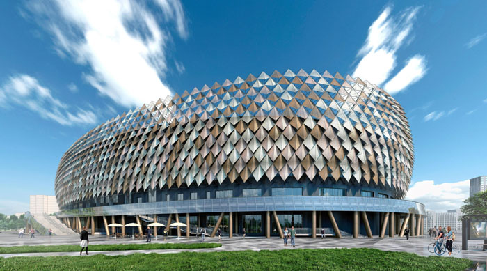 В Перми построят «кедровую» арену на 10 тысяч зрителей