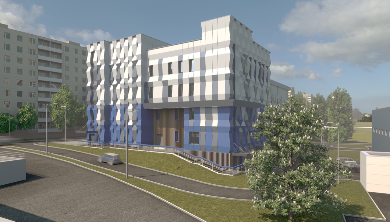 В Чертанове Центральном завершается строительство ФОКа с бассейном