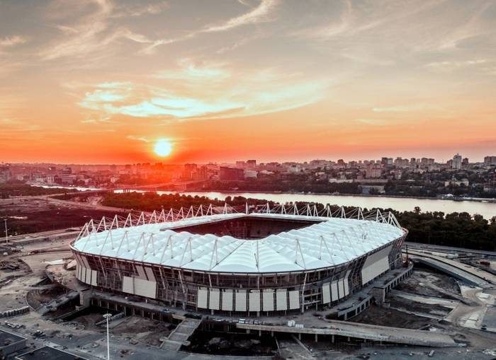 Крыша «Ростов Арены» приобрела законченный вид