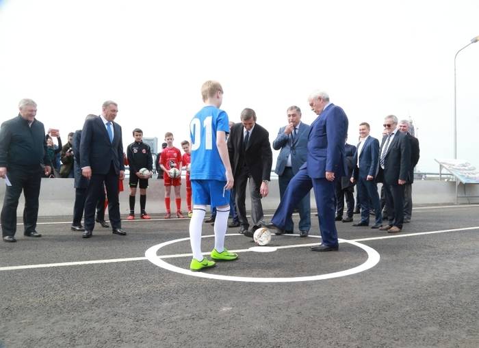Открылся новый мост к стадиону «Санкт-Петербург»