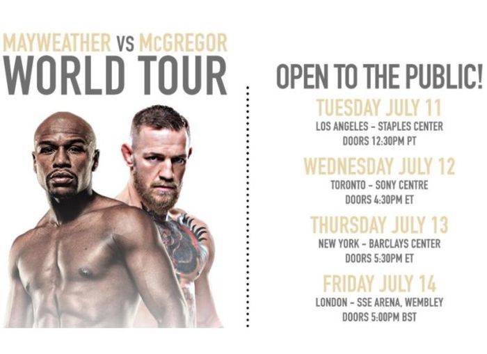 Раскрутка боя века вышла на финишную прямую