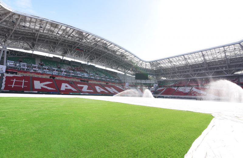 Замена газона на «Казань Арене» обойдется в ₽40 млн