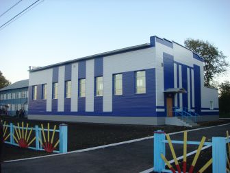 Спортзал общеобразовательной средней школы, с.Порзово