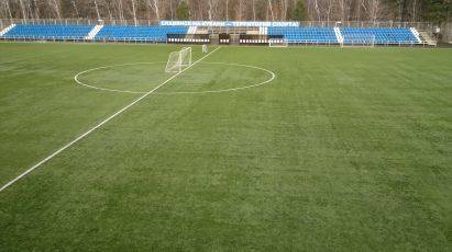 Футбольное поле с искусственным покрытием ДЮСШ «Виктория», пос.Совхозный
