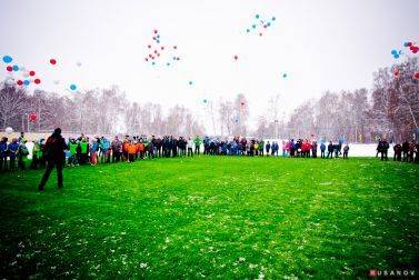 Футбольное поле МБОУ ДОД ДЮСШ «Кедр»