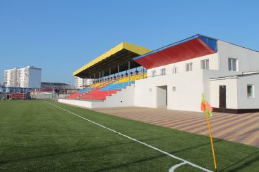 Футбольное поле с искусственным покрытием ДЮСШ по игровым видам спорта