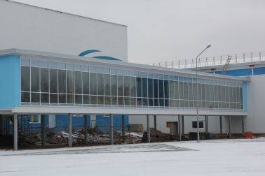 Крытый каток с ледовым покрытием