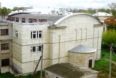 Спортивный зал в Костромском торгово-экономическом колледже