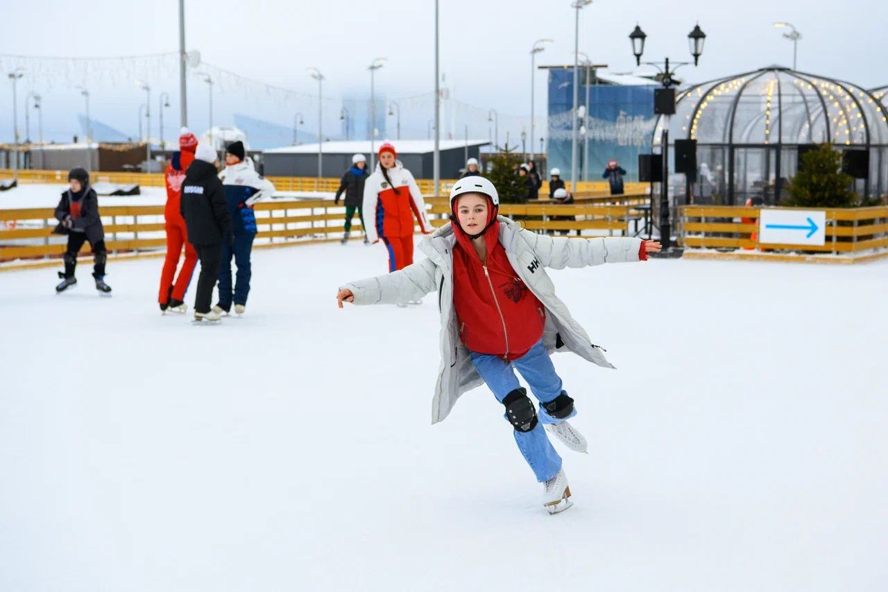 Каток возле «Газпром-Арены» станет самым большим в мире